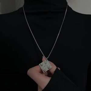 Love Pill Silver Choker